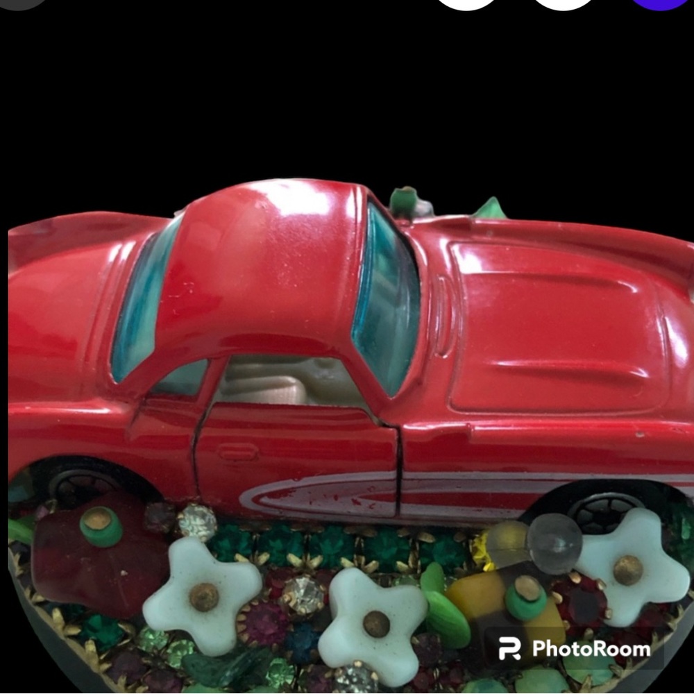 Vintage Corvette Car Brooch Model Car - Picture 3 of 8
